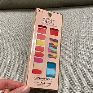 Dashing Diva Gel Nail Stickers NWOT